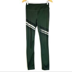 Women’s Reebok Mid-rise Green Athletic Leggings Size Small